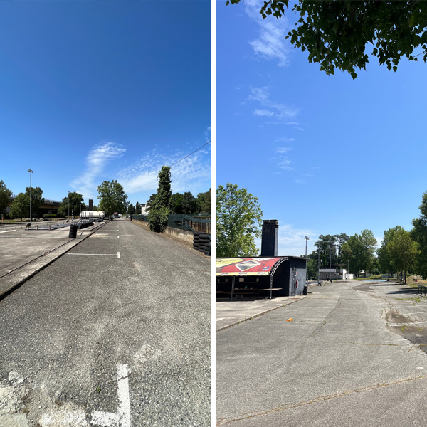 Area parcheggio Novara Ovest